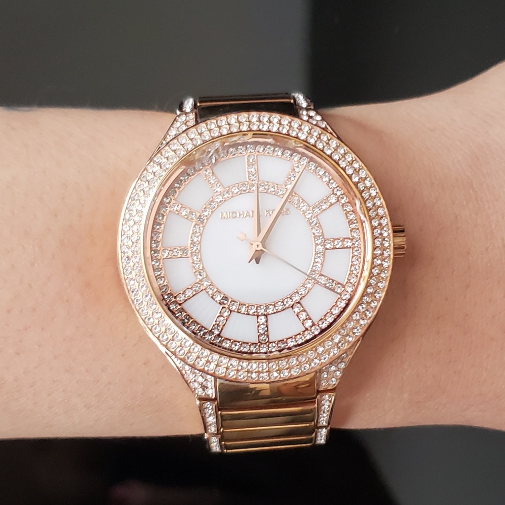 Michael Kors Rose gold watch